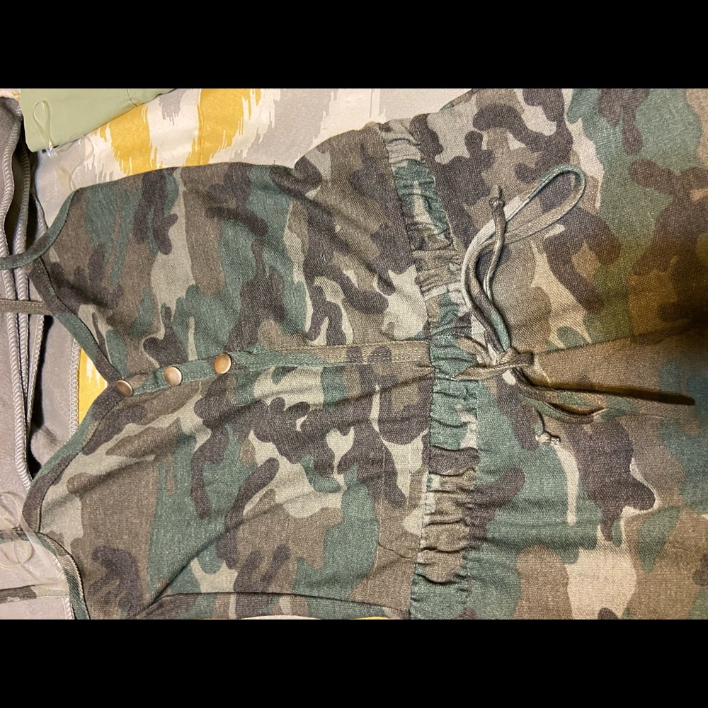 Basic Camo Romper